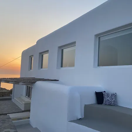Вилла Mykonian Luxury Azure W Sea View And Pool Агиос-Стефанос