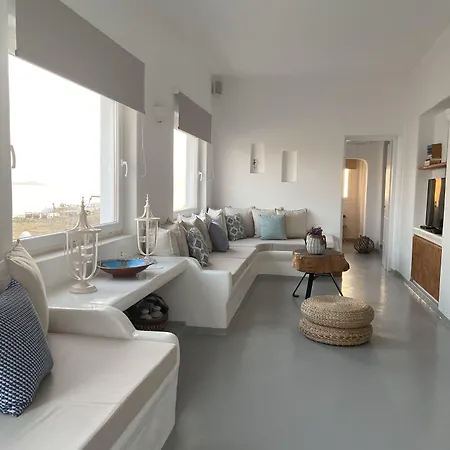 Villa Mykonian Luxury Azure W Sea View And Pool *