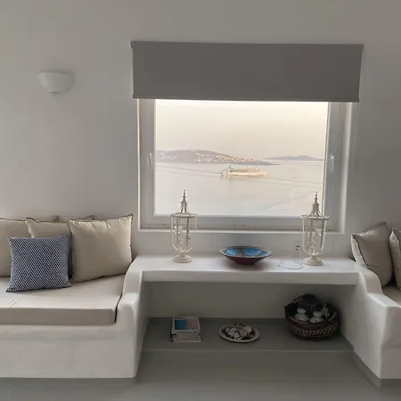 Mykonian Luxury Azure W Sea View And Pool Villa *