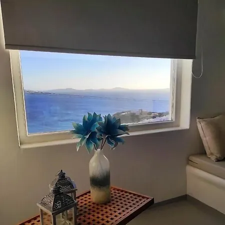 Вилла Mykonian Luxury Azure W Sea View And Pool Агиос-Стефанос