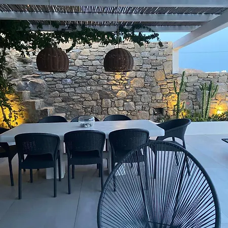 Mykonian Luxury Azure W Sea View And Pool آغيوس ستيفانوس