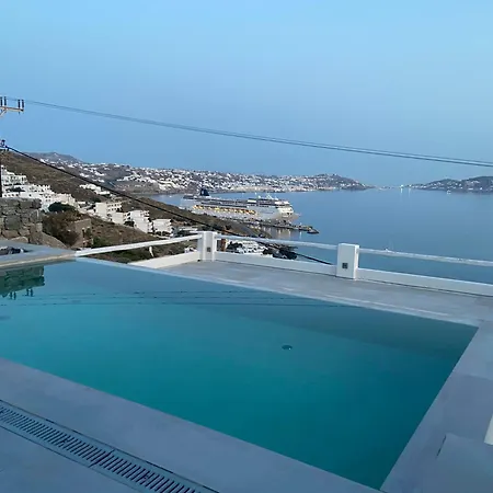 فيلة Mykonian Luxury Azure W Sea View And Pool